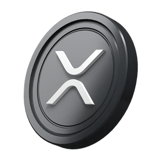 Grafisk element med XRP Ripple mønt i en guide til kryptostartere